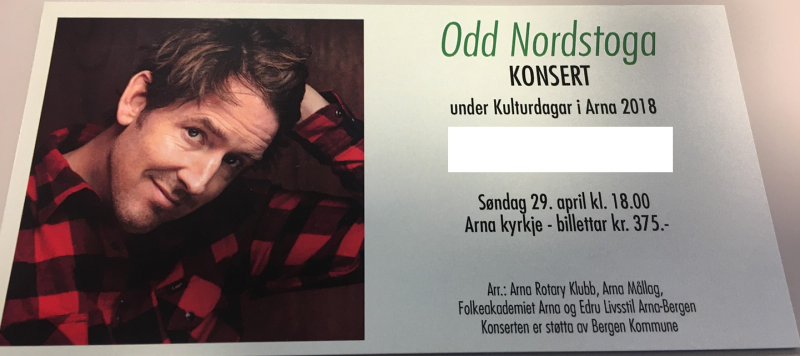 Odd Nordstoga til Kulturdagane